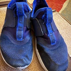 Nike Blue Slip-On Sneakers with Breathable Mesh